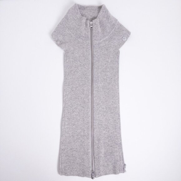 Veronica Beard Wool Cashmere Uptown Dickey Gray - Picture 1 of 7
